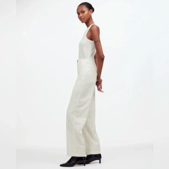 Madewell The Emmett Wide-Leg Pant in Corduroy: Welt Pocket Edition Size 25 - Picture 1 of 16